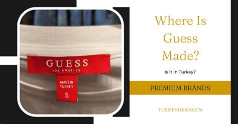 guess made in china original